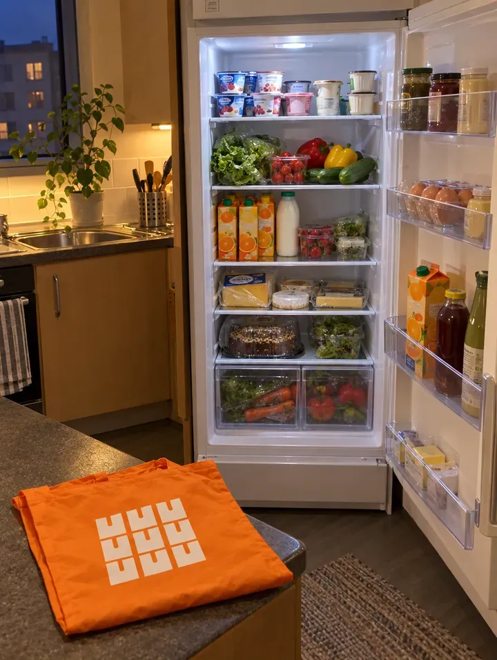 Fridge restocked for less